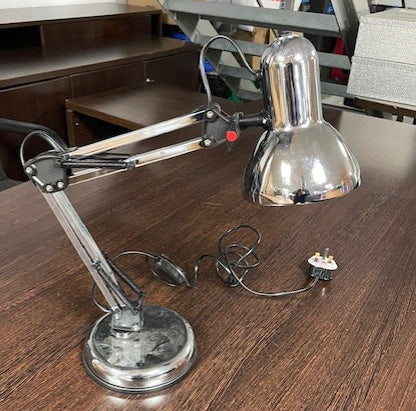 Lloytron Silver Desk Top Lamp