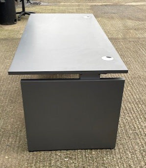 Bene Dark Grey Executive Desk