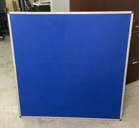 Blue Felt Ali Frame Notice Board 1200 x 1200