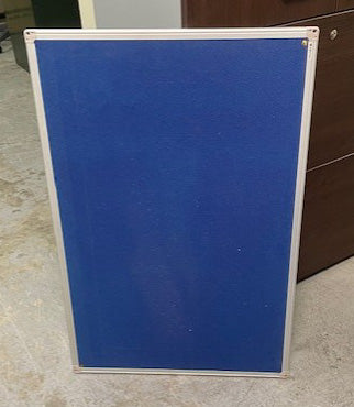 Blue Felt Ali Frame Notice Board 900 x 600