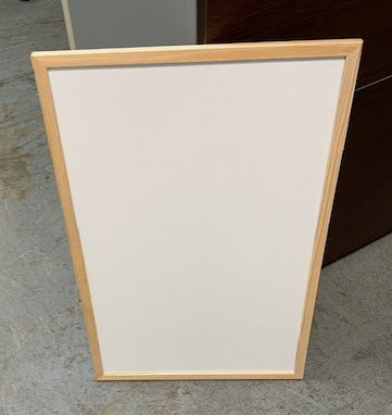 Wood Frame White Board 600 x 400