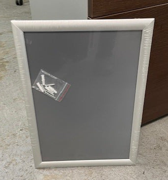 Silver Snap Frame Notice Board 450 x 320