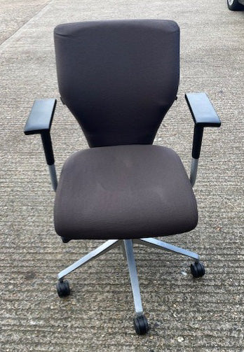 Orangebox Blizzard Grey Operator Chair