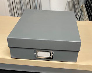 Dark Grey Box with Lid