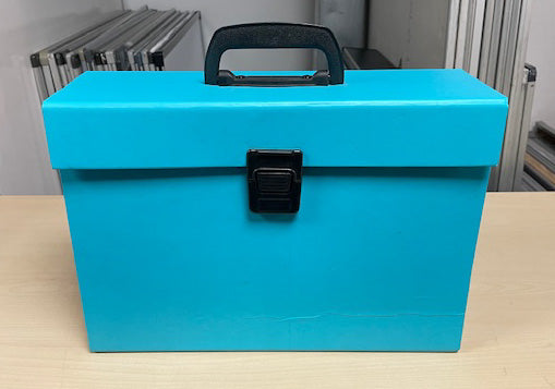 Turquoise Personal File Holder