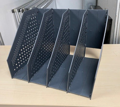 Dark Grey Magazine File Holder