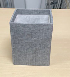 Grey Square Pen Pot