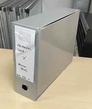 Grey Box Files with Lid