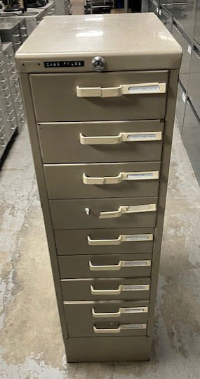 Enetain Light Brown 9 Multi Drawer Cabinet