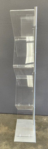 Ali & Clear Plastic Zig Zag Leaflet Stand