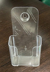 Clear Plastic A6 Single Leaflet Holder