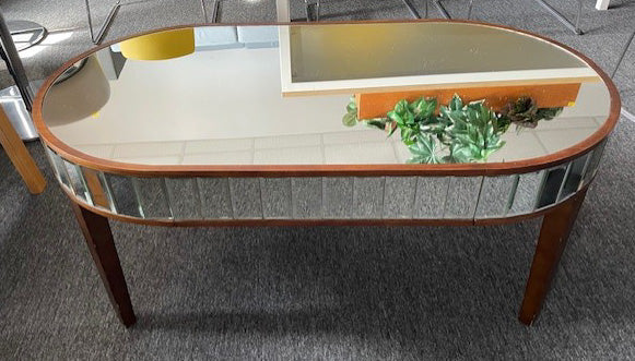 Wooden Glass Coffee Table