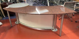 Curved News Readers Style Desk