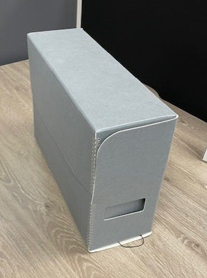 Grey Large Box Files with Lid