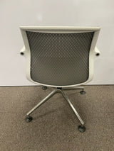 Vitra Unix White & Grey Mesh Boardroom Chair