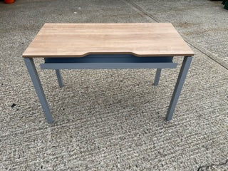 Portofino Desk 1200 x 600 Grey Frame