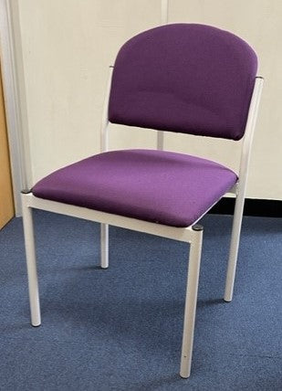 Purple & Grey Frame Chair