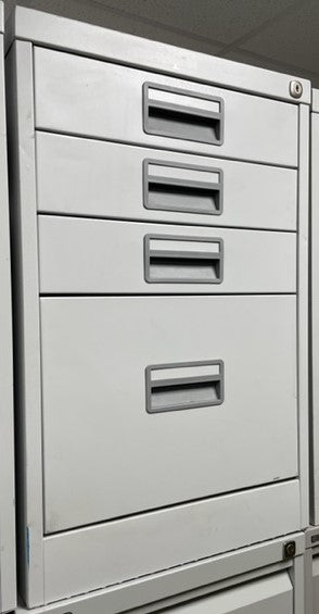 Silverline Grey F13 Filing Cabinet