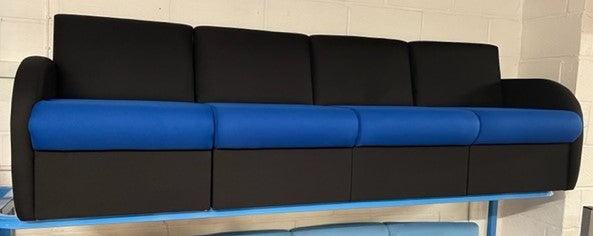 Black & Blue 2 Tone BRS Seating