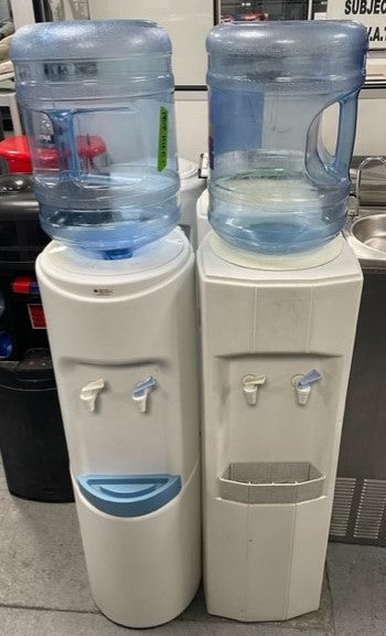 White Water Cooler & Bottle
