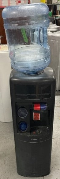 Black Water Cooler & Bottle