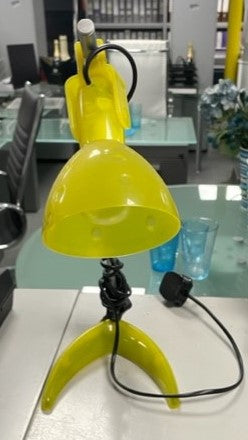 Yellow Desk Top Lamp
