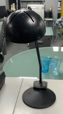 Black Small Round Head Desk Top Lamp