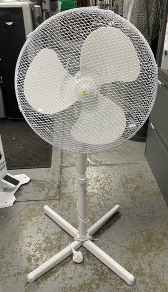 White Freestanding Fan