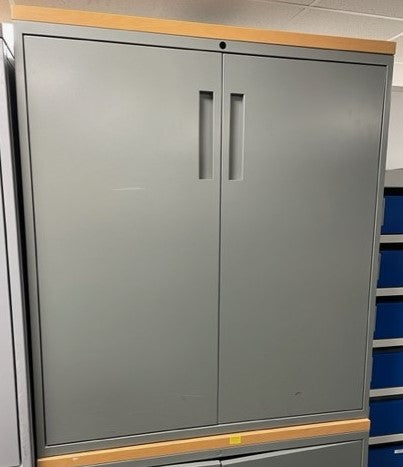 Grey 2 door Storage with Beach Top
