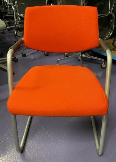 Orange & Grey Frame Chair