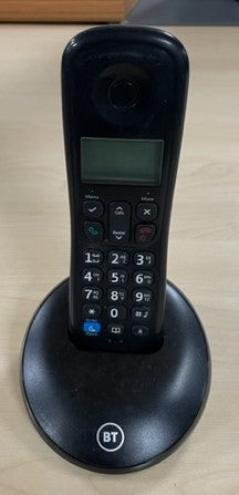 BT Black Cordless Telephone