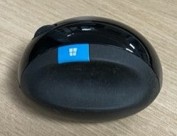 Black Round Wireless Mouse