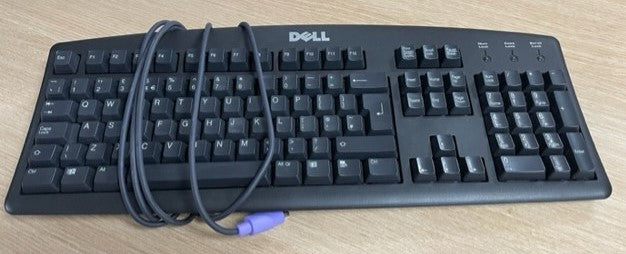 Dell Black Curved Computer Keyboard