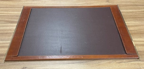 Brown Leather Desk Mat