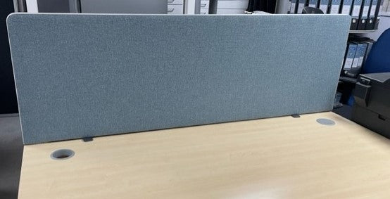 Two Tone Desk Top Screen Blue One Side Grey The Other