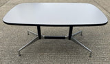 Grey Vitra Chrome Frame Boardroom Table