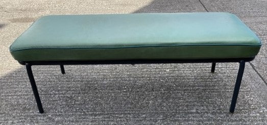 Green Vinyl Bench Seat