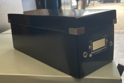Black Leitz CD Storage Box