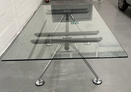 Glass Boardroom Table Ali Frame