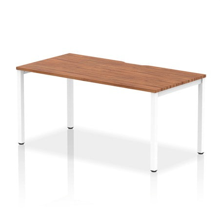 EVO Single Rectangular Bench Desk