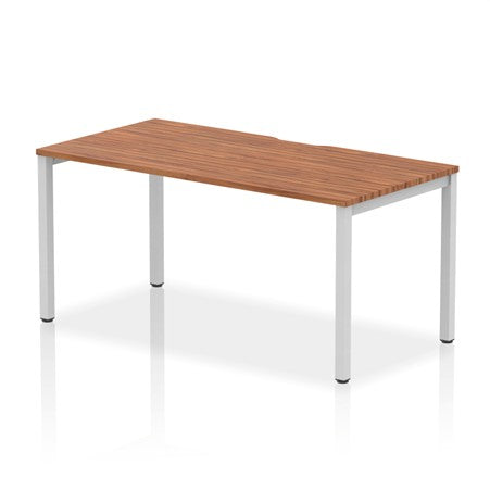 EVO Single Rectangular Bench Desk