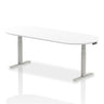 Height Adjustable D Ended Meeting Table